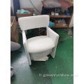 Armchair moderne CrownByMassproduction LeatherDiningRoom Chair